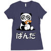 panda surprise Ladies Fitted T-Shirt