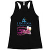 yoga and wine Racerback Tank
