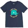 an elephant never cares V-Neck Tee