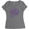 catmerica Women's Triblend Scoop T-shirt