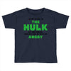 I'm Not Saying I'm The Hulk Toddler T-shirt