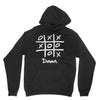 tic tac toe draw Hoodie
