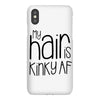 my hair is kinky af iPhoneX