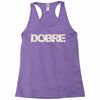 Dobre Floral T-Shirt Design Racerback Tank