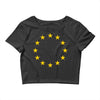 EU Stars Europe, European Union Flag, Symbol, Sign Crop Top