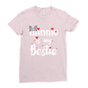 Minnie is my Bestie Ladies Fitted T-Shirt