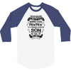 Super Cool Pawpaw Of A Freaking Awesome Son 3/4 Sleeve Shirt