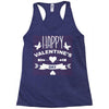 happy valentine's day Racerback Tank