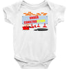 under contruction trending Baby Bodysuit