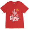 roam free V-Neck Tee