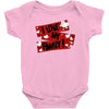 i love my family Baby Bodysuit