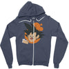 kaka carrot cake Zipper Hoodie