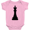 Chess King and Pawn Baby Bodysuit