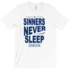official t shirt mens you me at six sinners never sleep big all sizes T-Shirt
