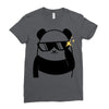 panda bear Ladies Fitted T-Shirt