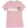 the walking dad Ladies Fitted T-Shirt