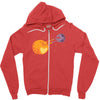 pluto hearts charon Zipper Hoodie