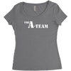 the a team Women's Triblend Scoop T-shirt