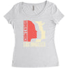 womens march on los angeles Women's Triblend Scoop T-shirt