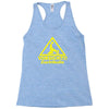 vorsicht zuchtbulle funny Racerback Tank