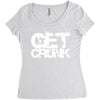 get crunk 2 Women's Triblend Scoop T-shirt