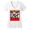 duff parody deff Women's V-Neck T-Shirt