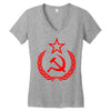 cccp Women's V-Neck T-Shirt