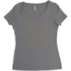 coffee is necessary Women's Triblend Scoop T-shirt