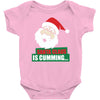 santas cumming Baby Onesie
