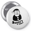 santa's a fake! Pin-back button