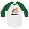 Best Friends Tacos 3/4 Sleeve Shirt