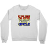 i'm cute see my uncle Crewneck Sweatshirt