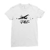 Plane Ladies Fitted T-Shirt