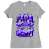 papa grumpy Ladies Fitted T-Shirt