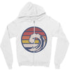 sea wawe Zipper Hoodie