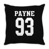 Payne 93 Throw Pillow