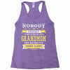 Nobody Is Perfect But If You Are A Grandmom You Are Pretty Damn Close Racerback Tank