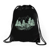 Camping Green Drawstring Bags