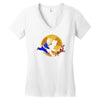 the adventures of vault bout Women's V-Neck T-Shirt