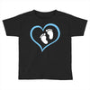 Baby Boy with Heart Any Name Customized Toddler T-shirt