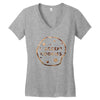 i accept cookies brown Women's V-Neck T-Shirt
