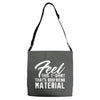 birthday gifts for boyfriend feel this t shirt that's boyfriend materi Adjustable Strap Totes