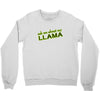 ask me about my llama Crewneck Sweatshirt