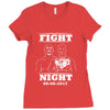 Fight Night Ladies Fitted T-Shirt