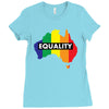 Vote Yes-Australia Marriage Equality Ladies Fitted T-Shirt
