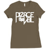 pierce the veil new logo Ladies Fitted T-Shirt