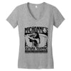 michonne's katana training Women's V-Neck T-Shirt