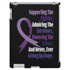 supporting the fighter, admiring the survivors, honoring the taken iPad 3 and 4 Case