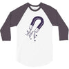 powerful magnet 3/4 Sleeve Shirt
