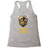 work hard Racerback Tank